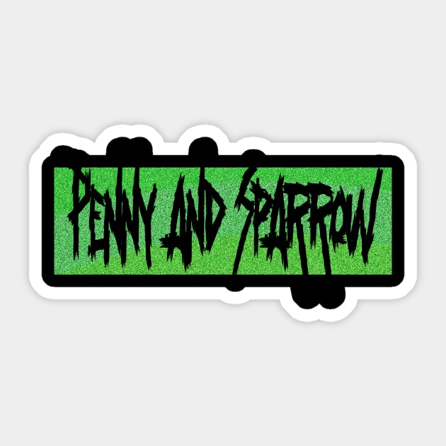 Penny and Sparrow Sticker by vacation at beach